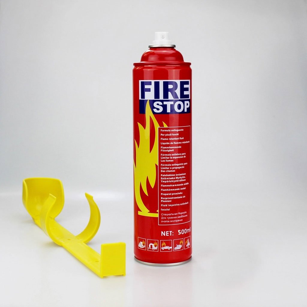 Extincteur Fire Stop Azote 500ml avec Jauge – Pression 14 Bar image 3