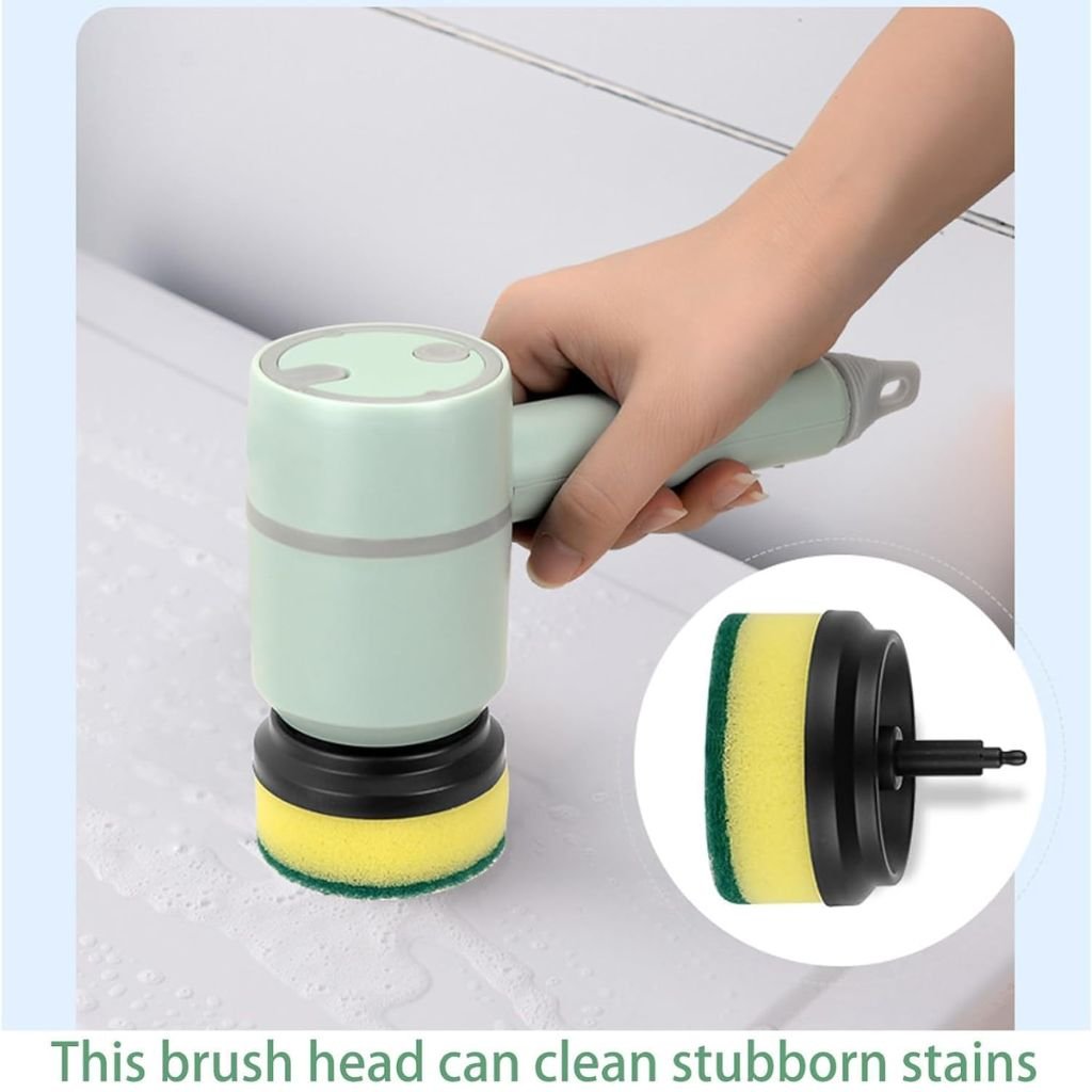 Brosse Électrique de Nettoyage MMUNNA Dishbuddy – Rotation 360°, Sans Fil, Polyvalente image 5
