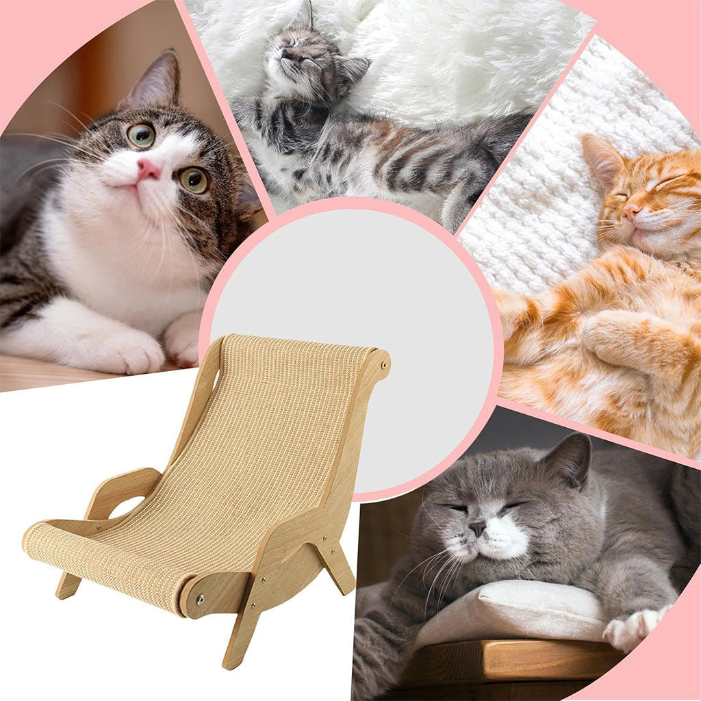 Chaise Luxe pour Chat et Chien – Bois Solide et Design Élégant