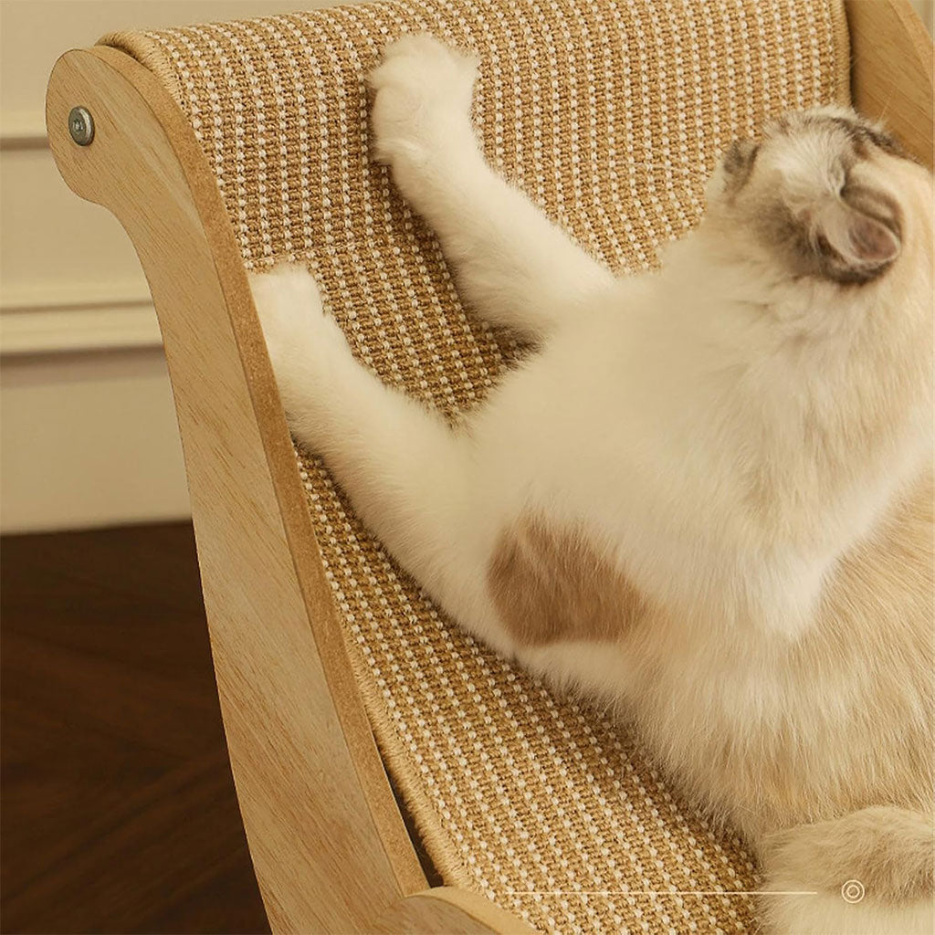 Chaise Luxe pour Chat et Chien – Bois Solide et Design Élégant