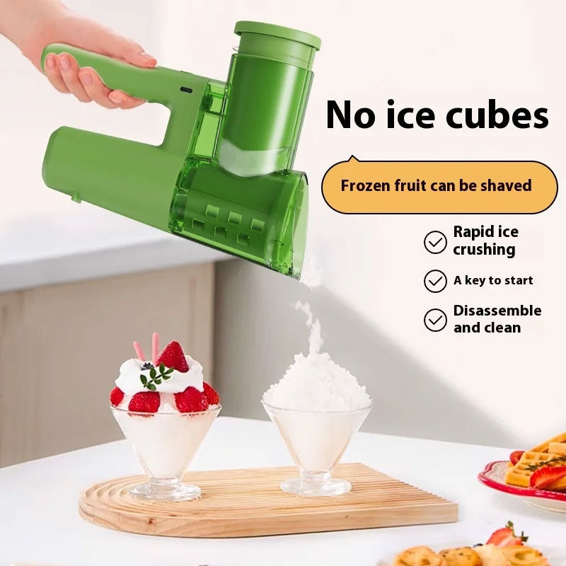 Hachoir Électrique Multifonction 4 en 1 USB Coupe Légumes Râpe et Broyeur Compact