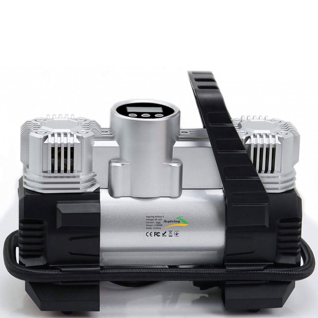 Compresseur d’air double piston pour voiture – Puissance 180W image 4