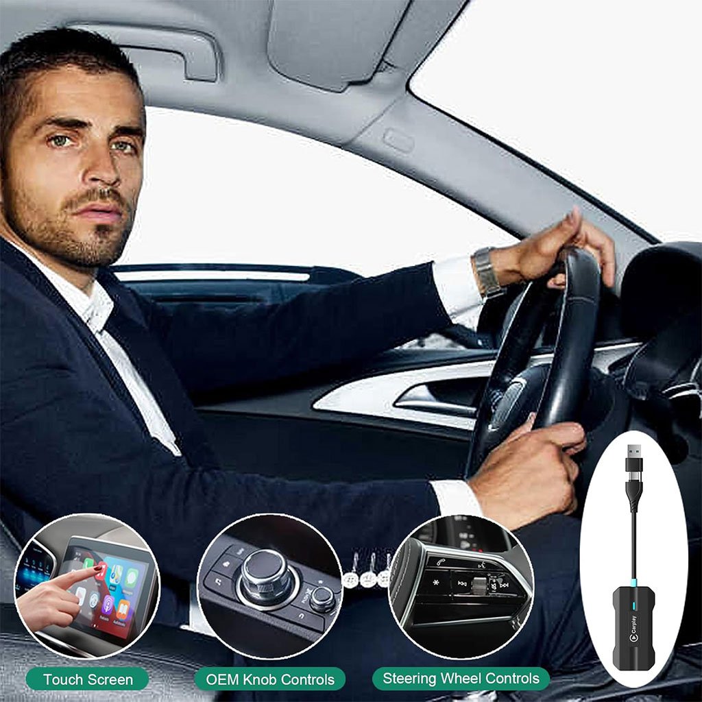 Adaptateur CarPlay & Android Auto Sans Fil – Plug & Play  image 7