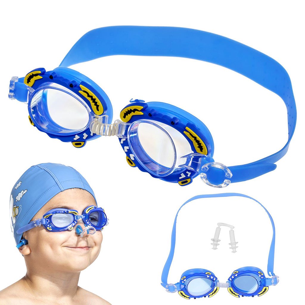 Lunettes de Natation pour Enfants en Forme de Crabe – نظارات سباحة للأطفال بشكل سلطعون image 2