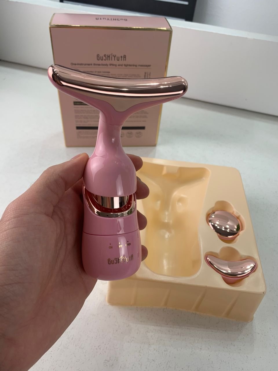 Appareil de Massage et Raffermissement du Visage 3 en 1 – Peau Ferme et Lumineuse au Quotidien image 7
