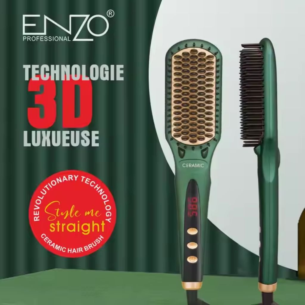 Brosse Lissante ENZO EN-4105 – Lissage Rapide et Brillant image 0