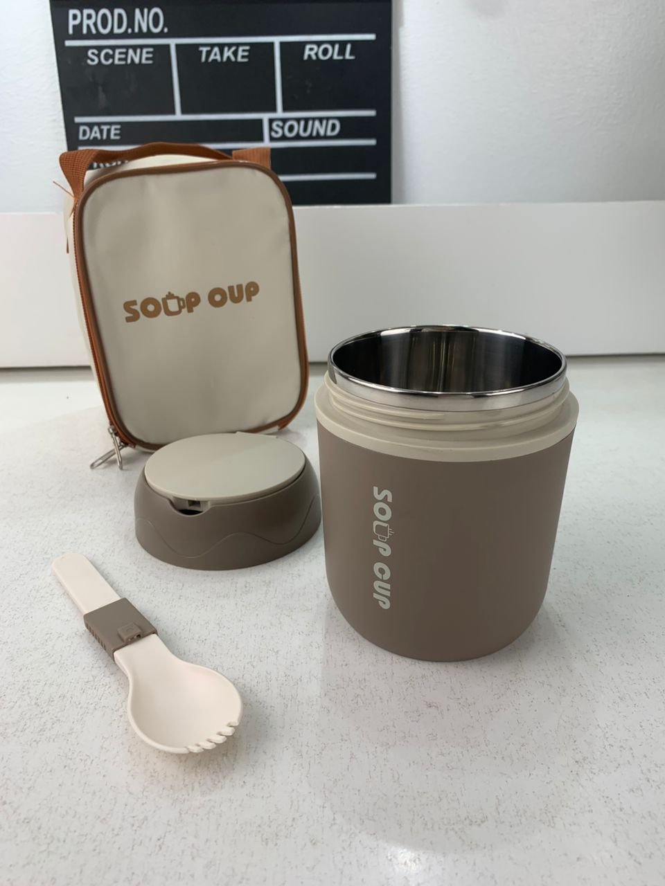 Boîte à Déjeuner Portable pour Soupes avec Sac Isotherme image 6