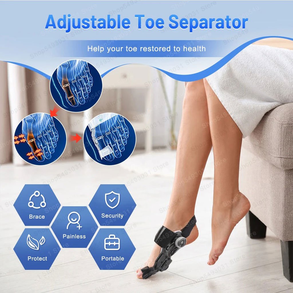 Correcteur Hallux Valgus avec Molette Réglable– Soulagement et Alignement Progressif image 4