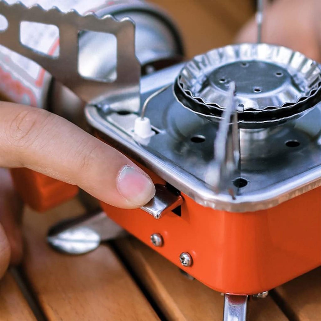 Mini Réchaud à Gaz Pliable en Métal – Spécial Camping موقد غاز محمول وقابل للطي للتخييم image 6