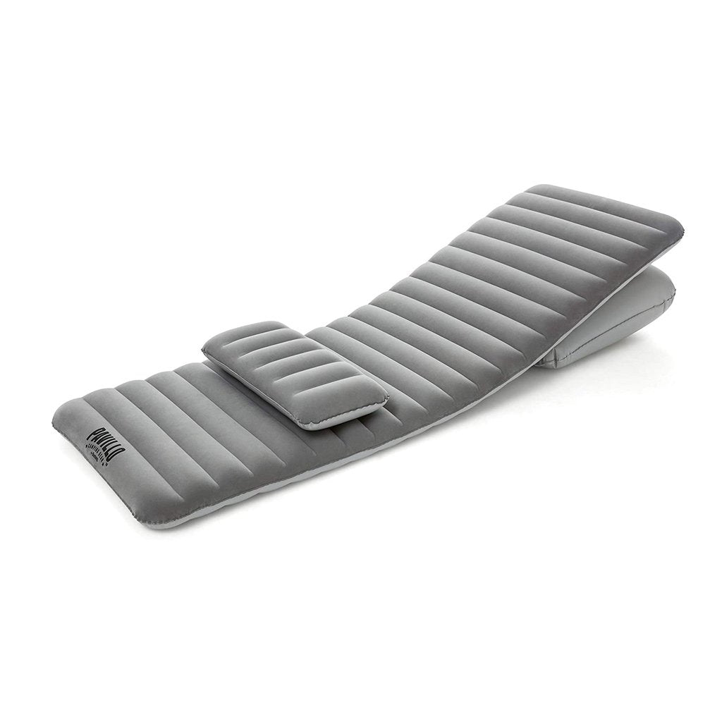 Matelas Gonflable 1 Place avec Oreillers – Ergonomique et Extérieur image 4