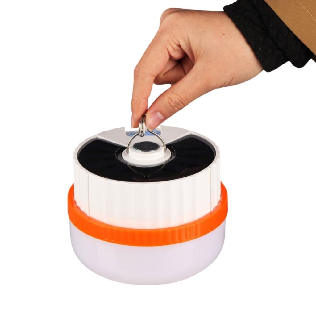 Lampe Solaire Suspendue Rechargeable – Portable et Étanche مصباح شمسي قابل لإعادة الشحن مع تعليق – محمول ومقاوم للماء image 0