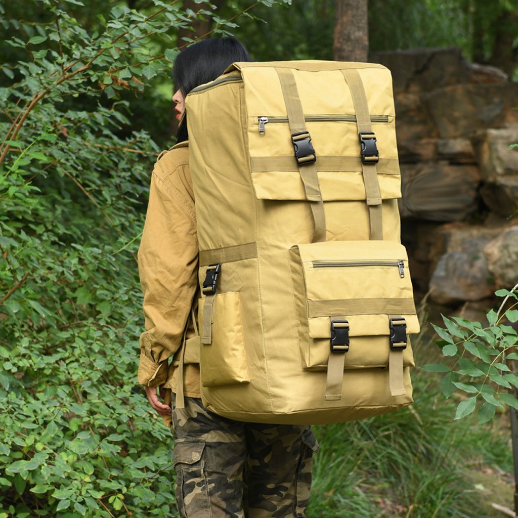 Sac à dos de randonnée tactique KAWZU 120L – SDM05 حقيبة ظهر تكتيكية للرحلات بسعة 120 لتر image 3