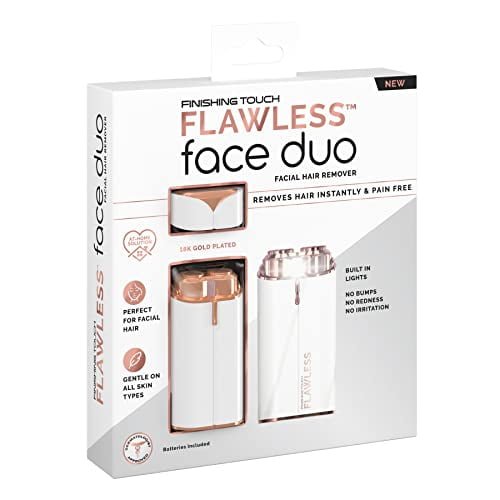 Flawless Face Duo – Épilateur Visage Compact à LED, Doux et Précis image 0