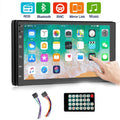 Autoradio Tactile 2 Din 7" avec Bluetooth, Caméra de Recul et Mirror Link image 0