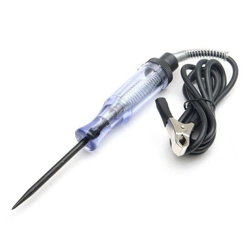 Testeur de Circuit Voiture 6V-24V avec Pince et Ampoule Remplaçable image 3