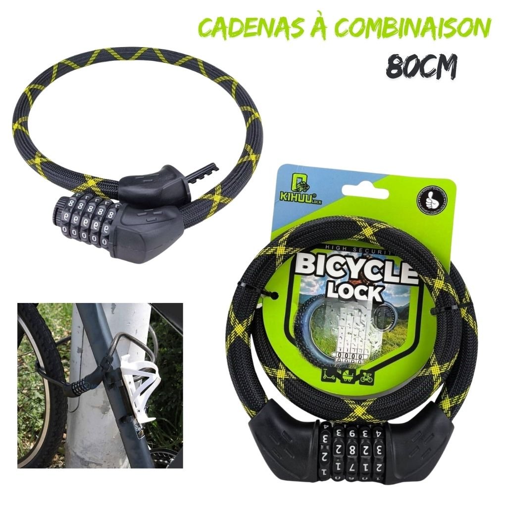 Cadenas à Combinaison 80 cm – Sécurité KIHUU LOCK image 3