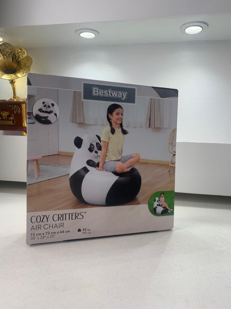 Fauteuil Gonflable Cozy Critters pour Enfants – 72 x 72 x 64 cm – Bestway 75116 كرسي هوائي للأطفال Cozy Critters – 72 × 72 × 64 سم – بيست واي 75116 image 3