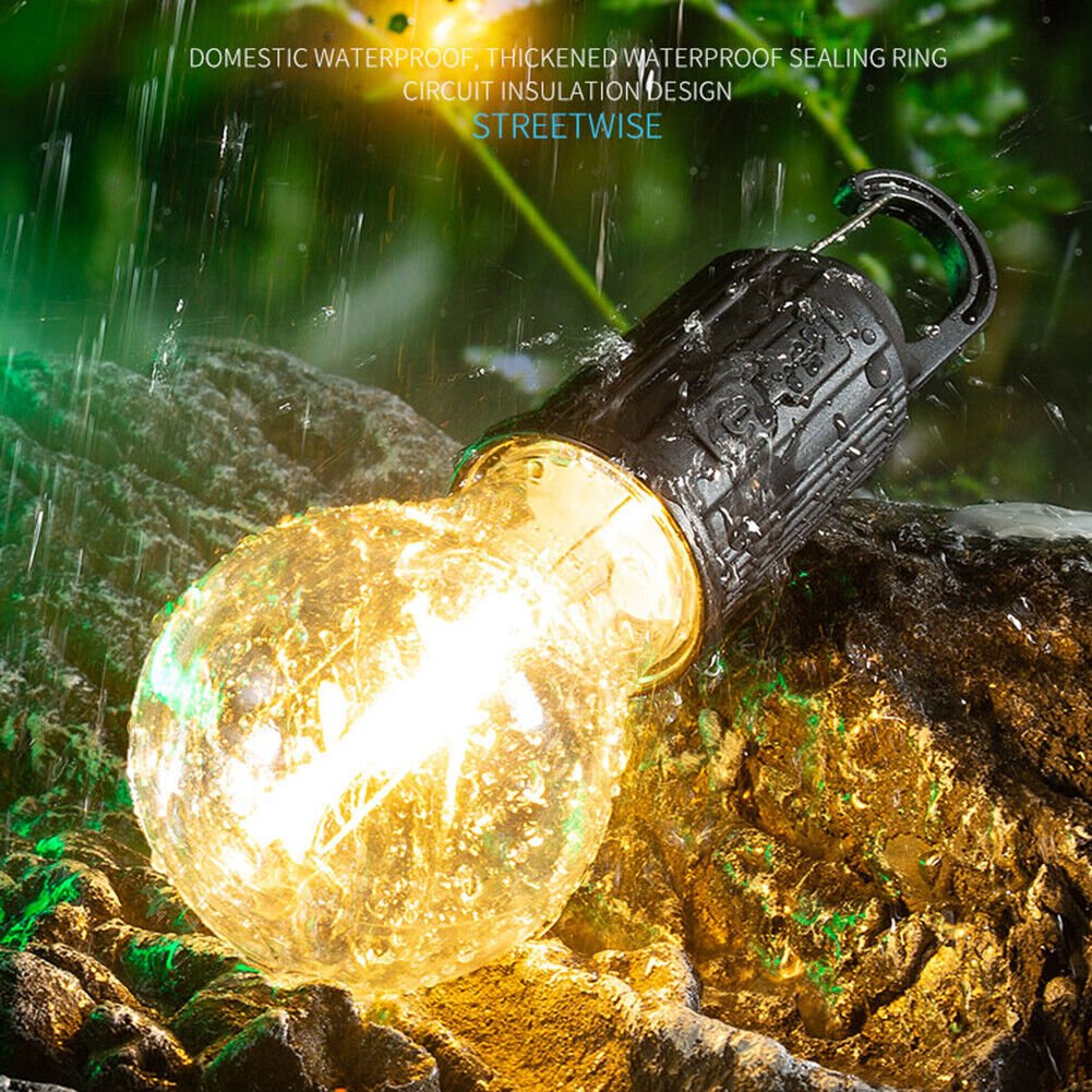 Lampe de Camping LED avec Lumière Chaude – USB-C, Étanche, 3 Modes image 2