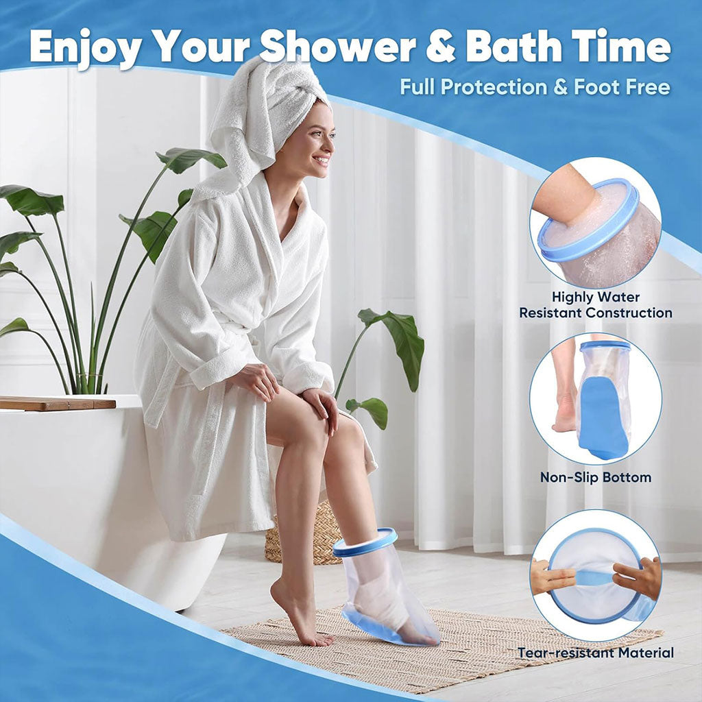 Protège-Pansement Étanche en Silicone : Protection Médicale Haute Performance pour la Douche