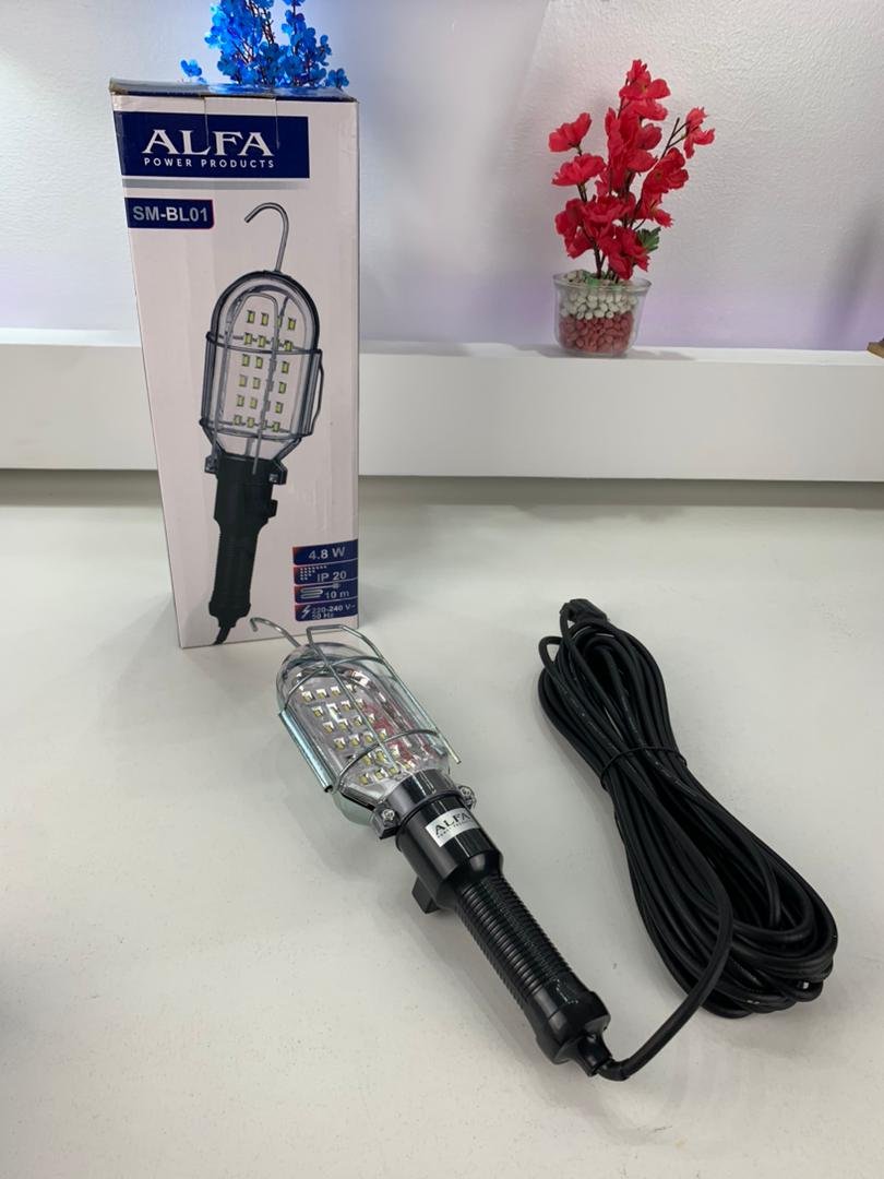 Baladeuse LED 10m ALFA – مصباح محمول كابل image 3