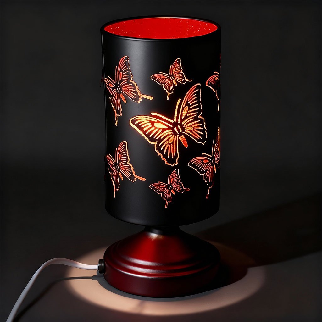 Lampe Décorative à Motifs Papillons – Lumière Douce et Ambiance Poétique image 3
