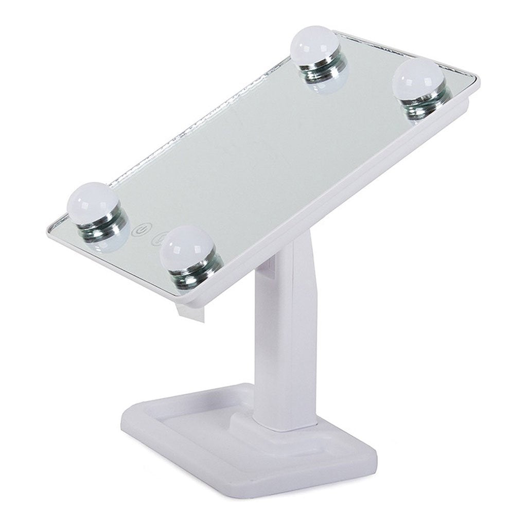 Miroir de Maquillage LED Compact avec Éclairage Réglable et Recharge USB – مرآة مكياج مضيئة image 2