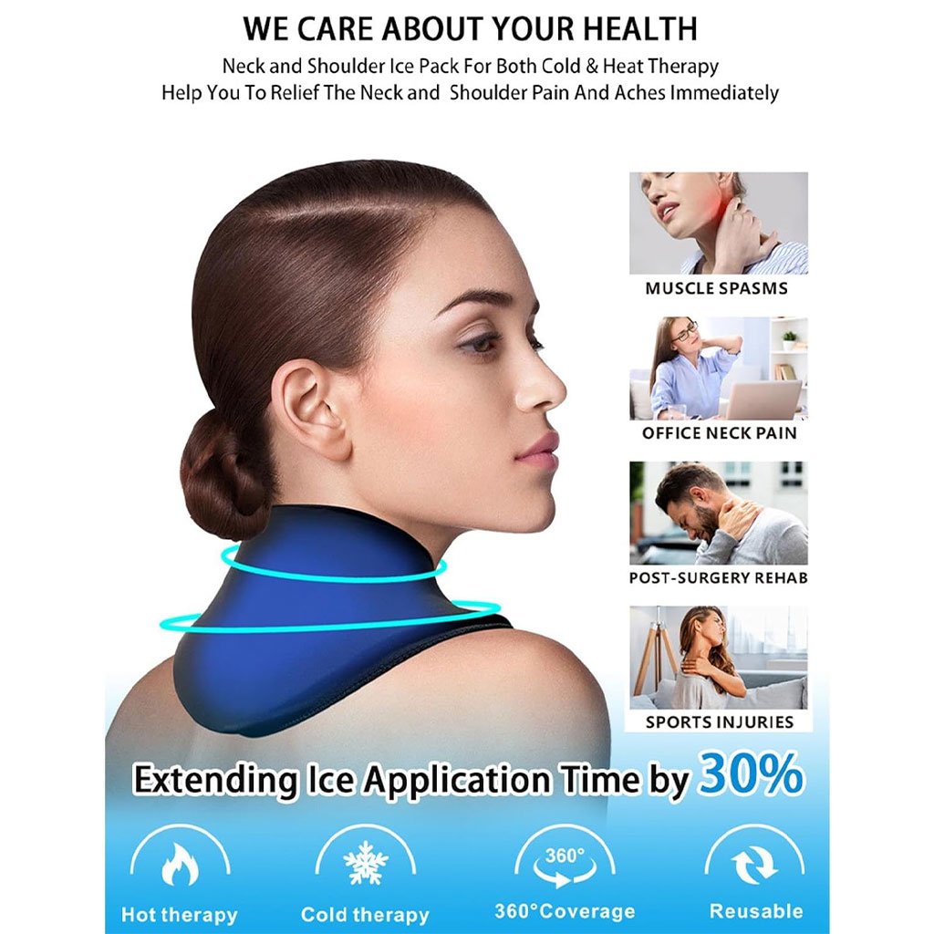 Compresse ThermoGel Cervicale – Thérapie Chaud & Froid Réutilisable image 7