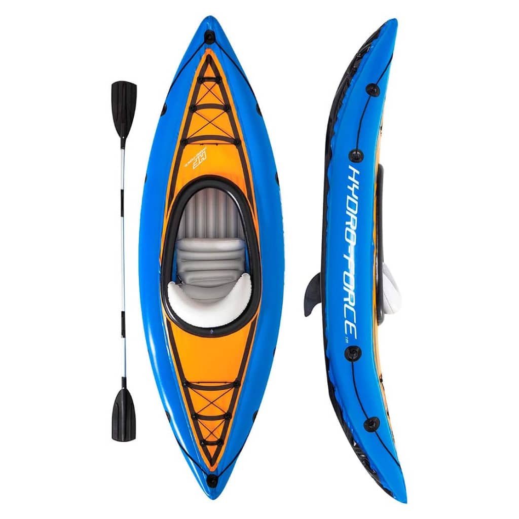 Kayak Gonflable 1 Place Hydro-Force Cove Champion 275 x 81 cm Bestway 65115 – قارب كاياك قابل للنفخ لشخص واحد image 3