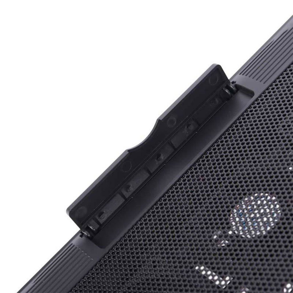 Support Refroidisseur pour PC Portable à 6 Ventilateurs Silencieux avec Éclairage RGB image 4