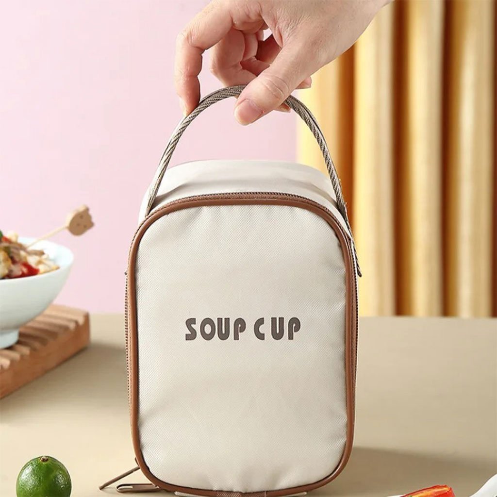 Boîte à Déjeuner Portable pour Soupes avec Sac Isotherme image 5