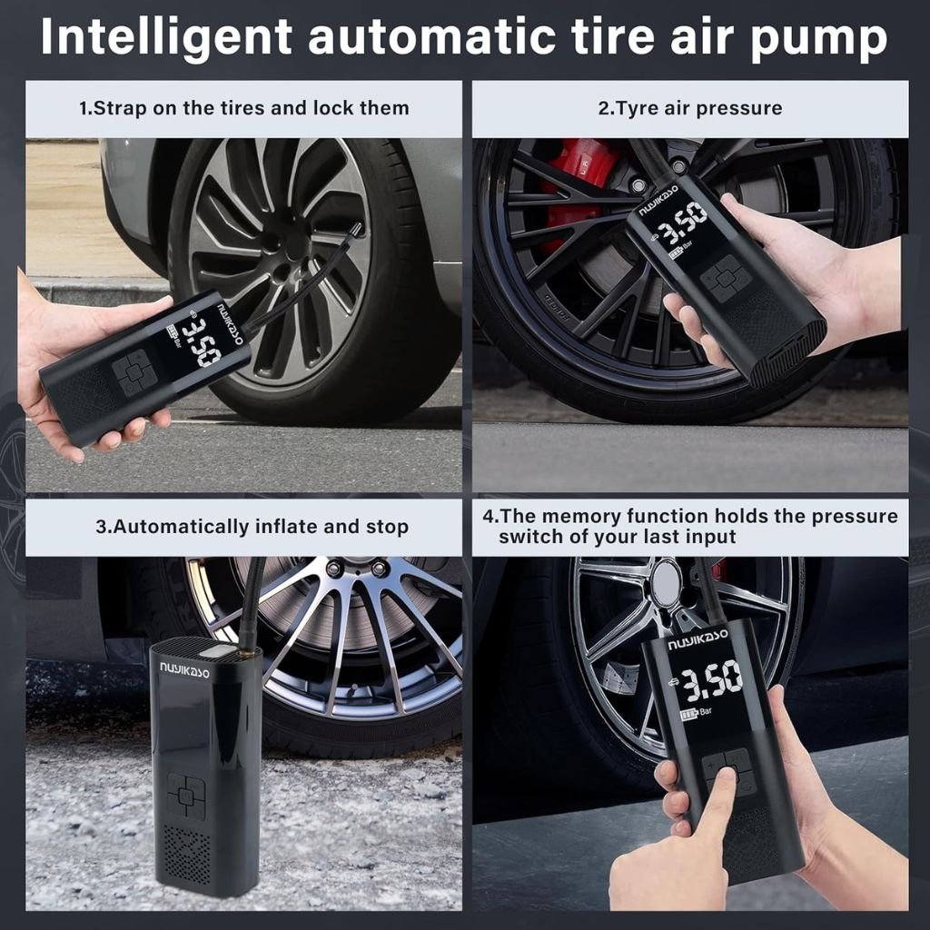 Pompe à Air Portable 150 PSI Sans Fil – MIEILAN image 9