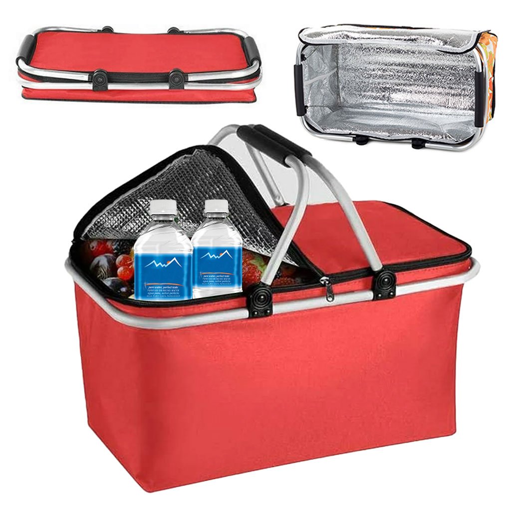 Panier Isotherme Pliable 30L avec Couvercle – Ultra Léger et Compact image 0