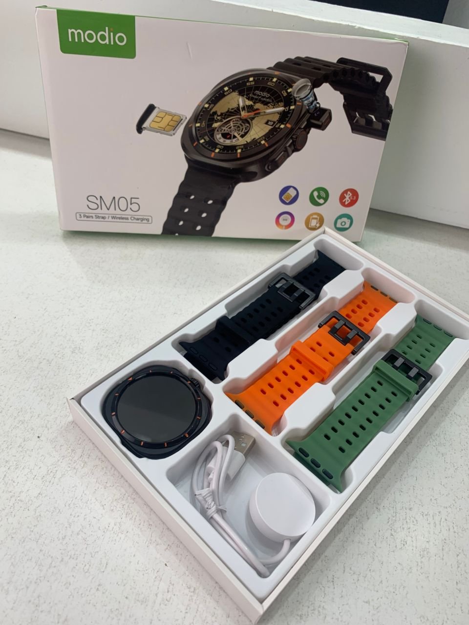 Montre connectée Modio SM05 – élégance, puissance et liberté à votre poignet image 3