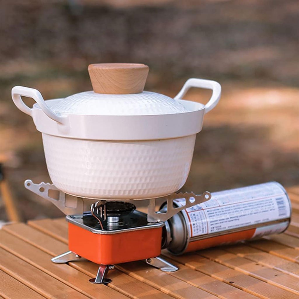 Mini Réchaud à Gaz Pliable en Métal – Spécial Camping موقد غاز محمول وقابل للطي للتخييم image 4
