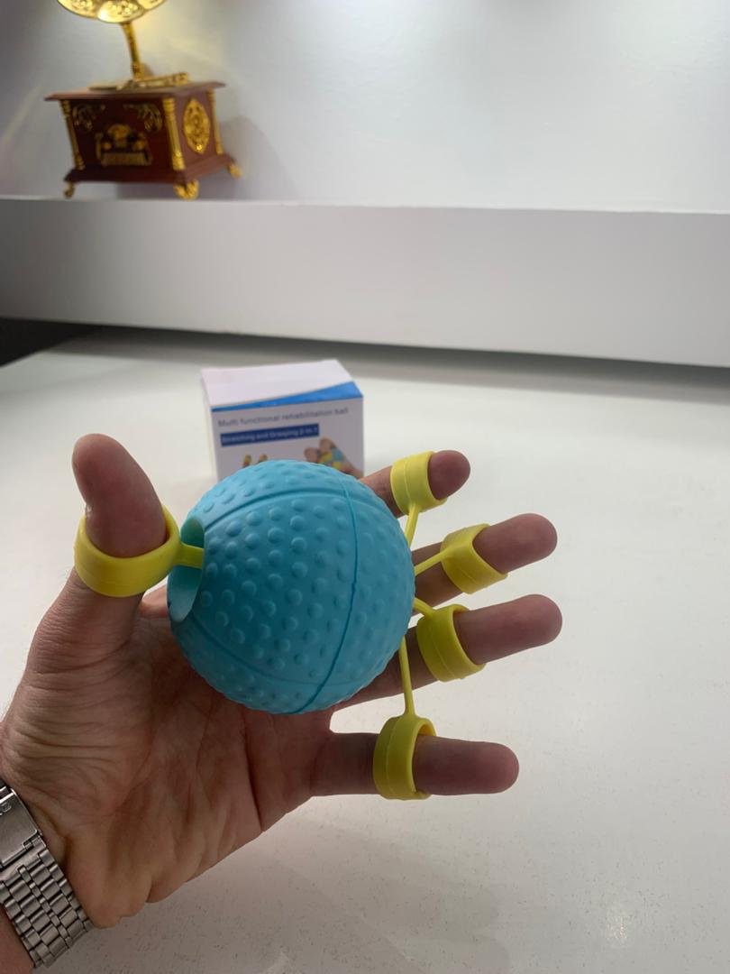 Balle de Rééducation en Silicone – Renforcement Main & Doigts, Anti-Stress image 2