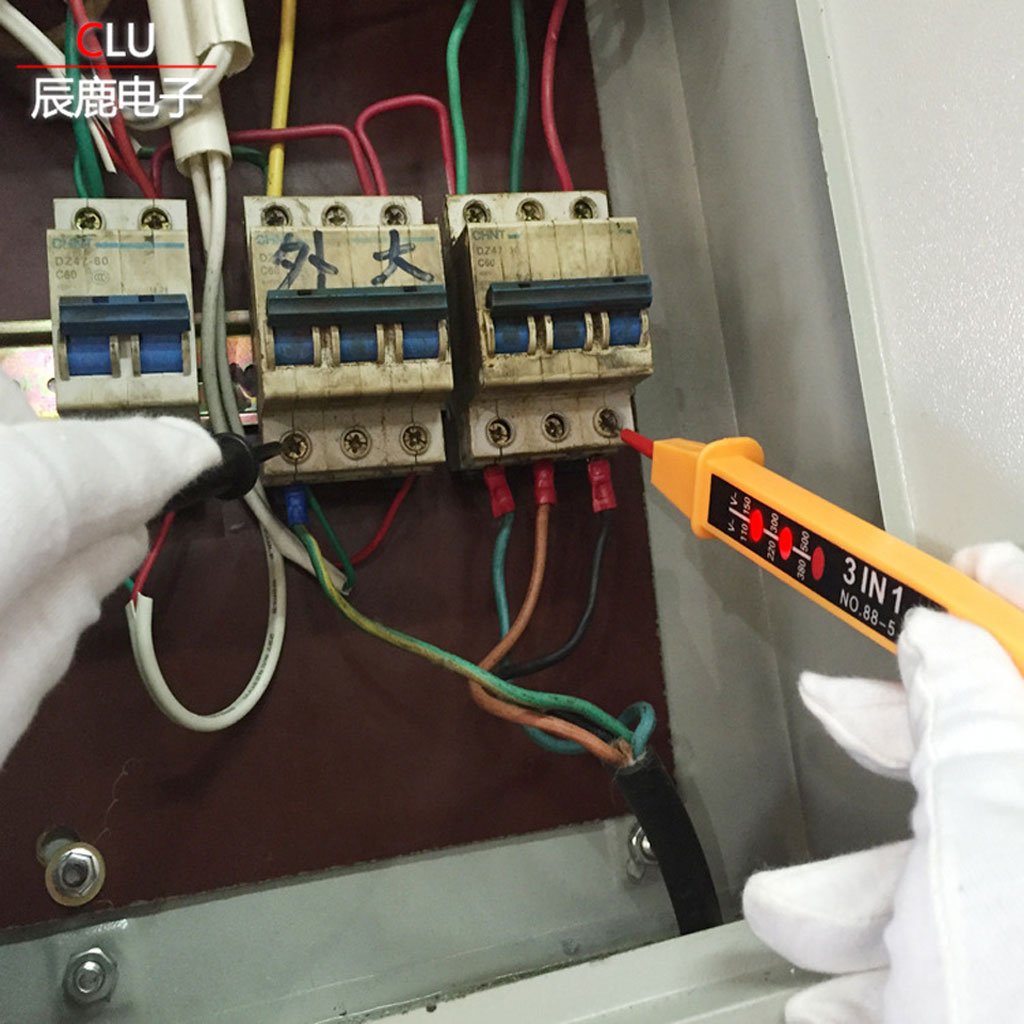 Détecteur de Tension Électrique 3-en-1 – Stylo Testeur Multifonction image 1