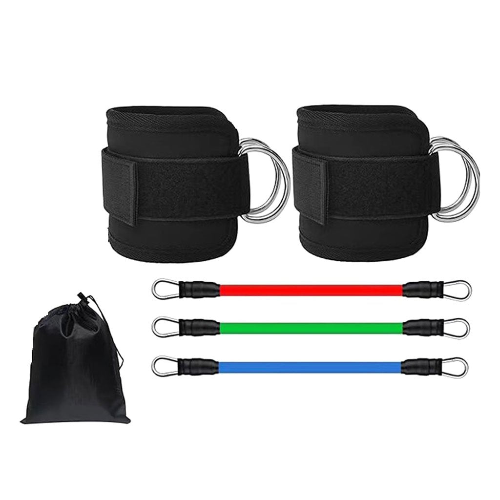 Bande de Résistance de Fitness avec Sangle Cheville – Entraînement Complet des Jambes à Domicile ou en Voyage image 1