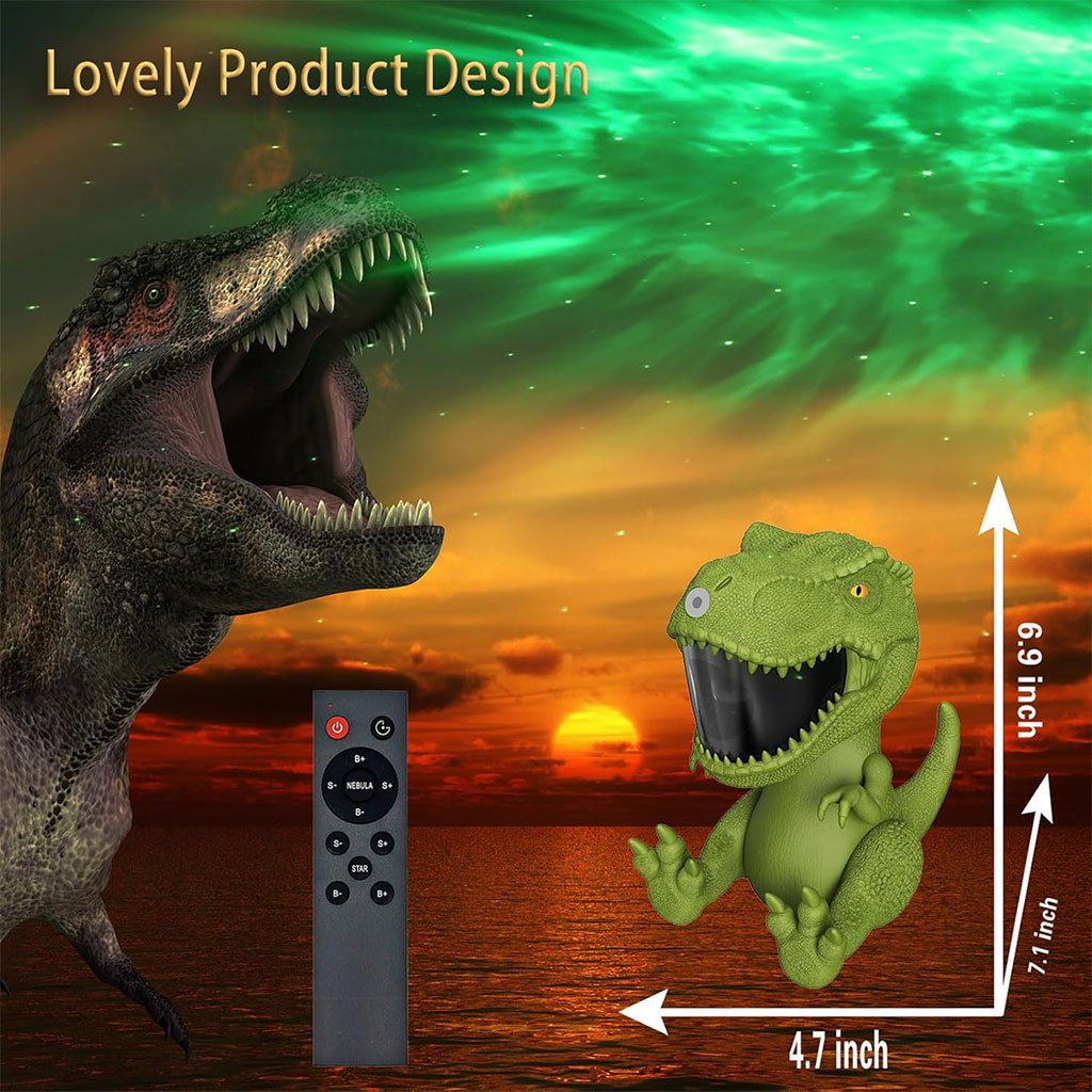 Projecteur Galaxy Dinosaure et Haut Parleur avec Télécommande image 1