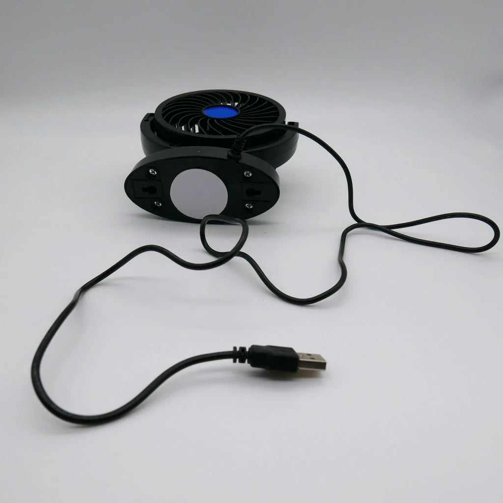 Ventilateur Voiture 12V Compact – Silencieux & Rotatif 360° image 5