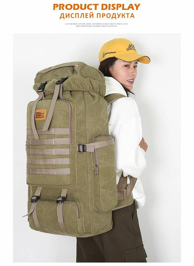 Sac à Dos Tactique Extérieur Résistant – Étanche, Respirant et Polyvalent image 1
