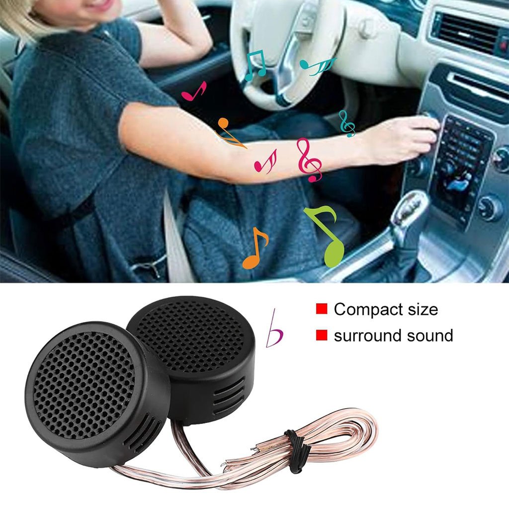 Mini Haut-parleur tweeter Auto Universel – Son Puissant et Clair pour Voiture et Moto, Installation Facile image 1