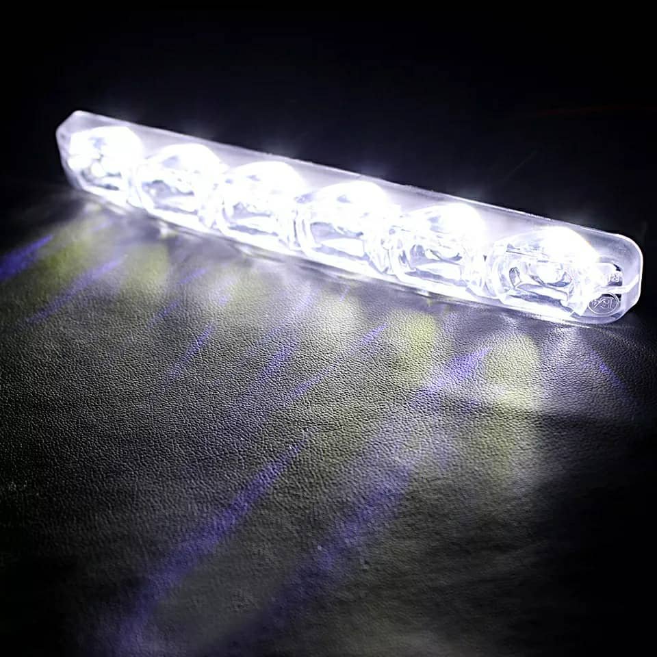 Feux de jour anti-brouillard Haute Puissance pour Voiture – 6 LED Blanches 6000K image 5