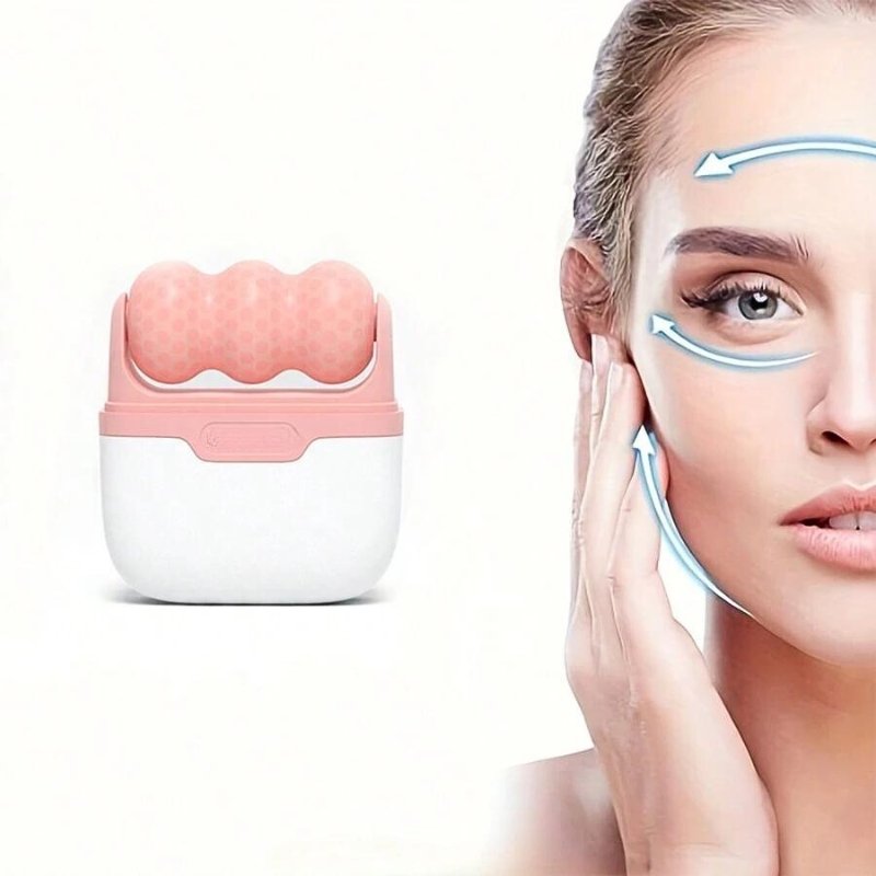 Rouleau Glace Visage 2 en 1 – Massage Effet Froid Sans Aiguilles image 3
