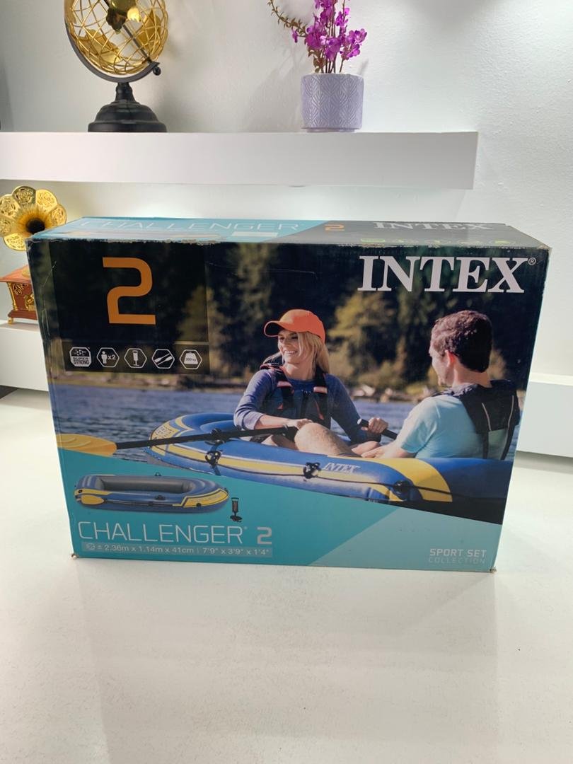 Bateau Gonflable Challenger 2 avec Rames et Pompe – Intex 68367NP | قارب مطاطي Challenger 2 مع مجاديف ومضخة image 4