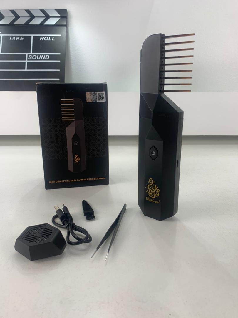 Brûleur d’Encens Électrique 2 en 1 avec Peigne Parfumé Portable Rechargeable مبخرة كهربائية 2 في 1 مع مشط معطر محمول وقابل للشحن image 6