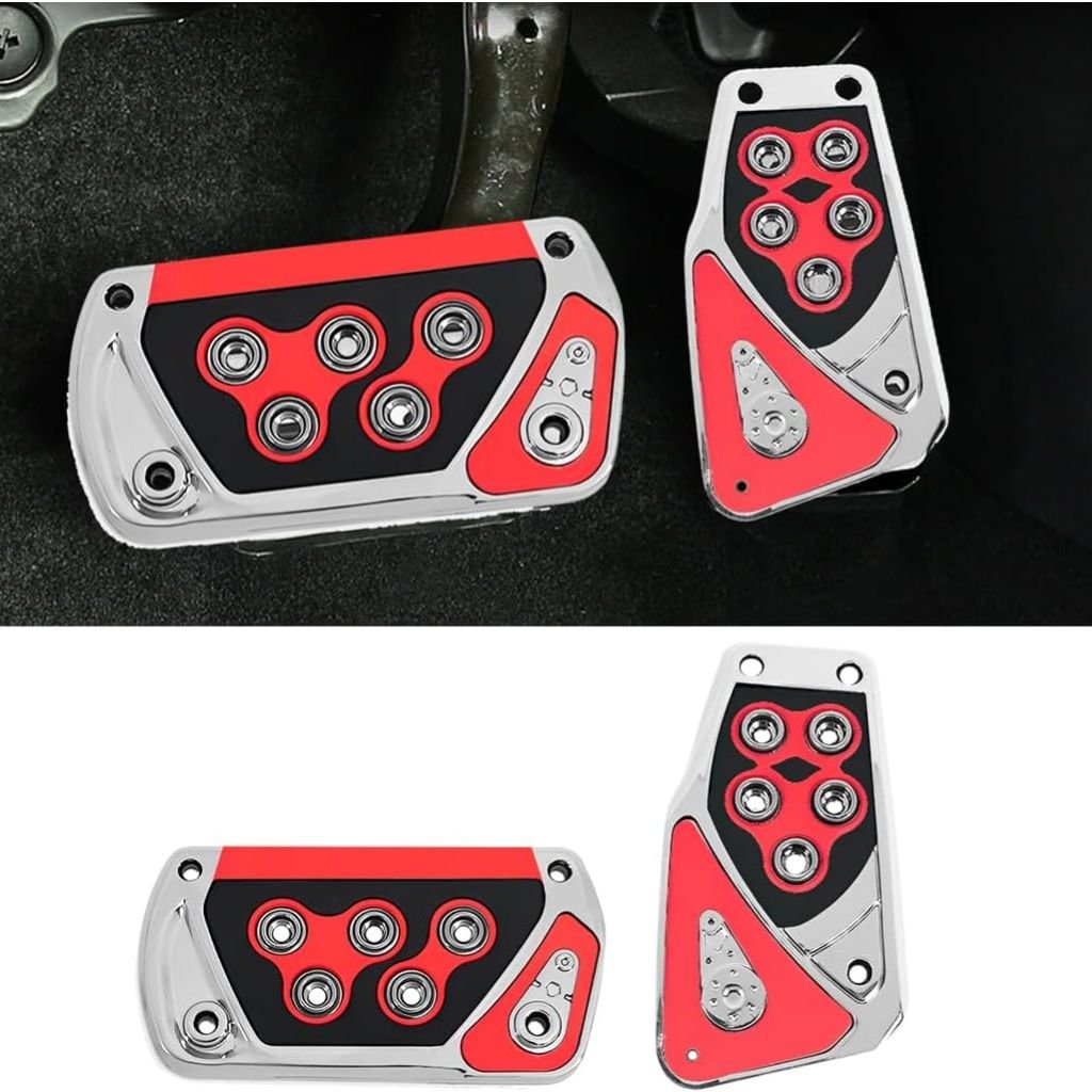 Couvre-Pédales Antidérapants pour Voiture Sport pour Boîte Automatique – 2 Pièces image 3