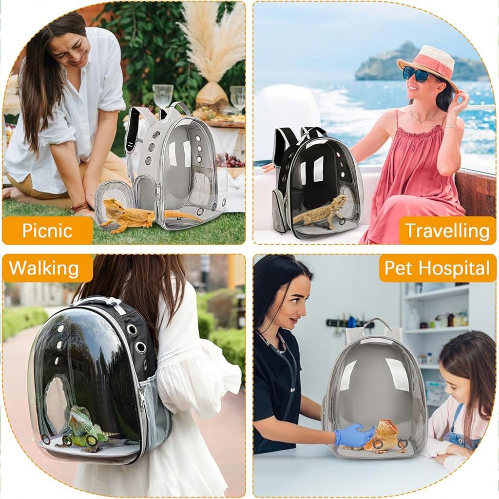 Sac à dos pour animaux de compagnie – Confort, sécurité et design moderne image 2
