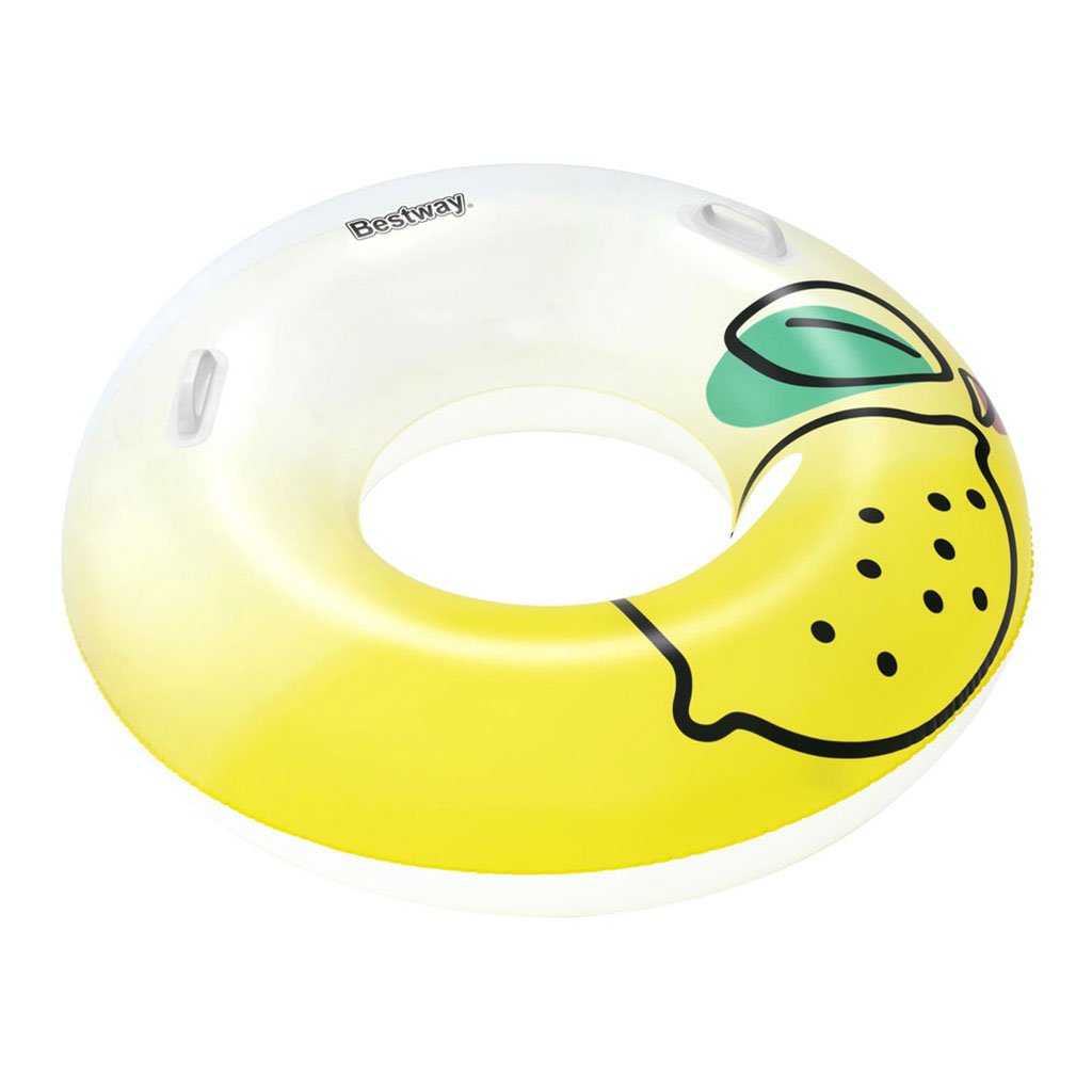 Bouée Gonflable Ronde 114 cm avec Poignées – Bestway 36448 عوامة دائرية قابلة للنفخ مع مقابض – بيست واي 36448 image 3