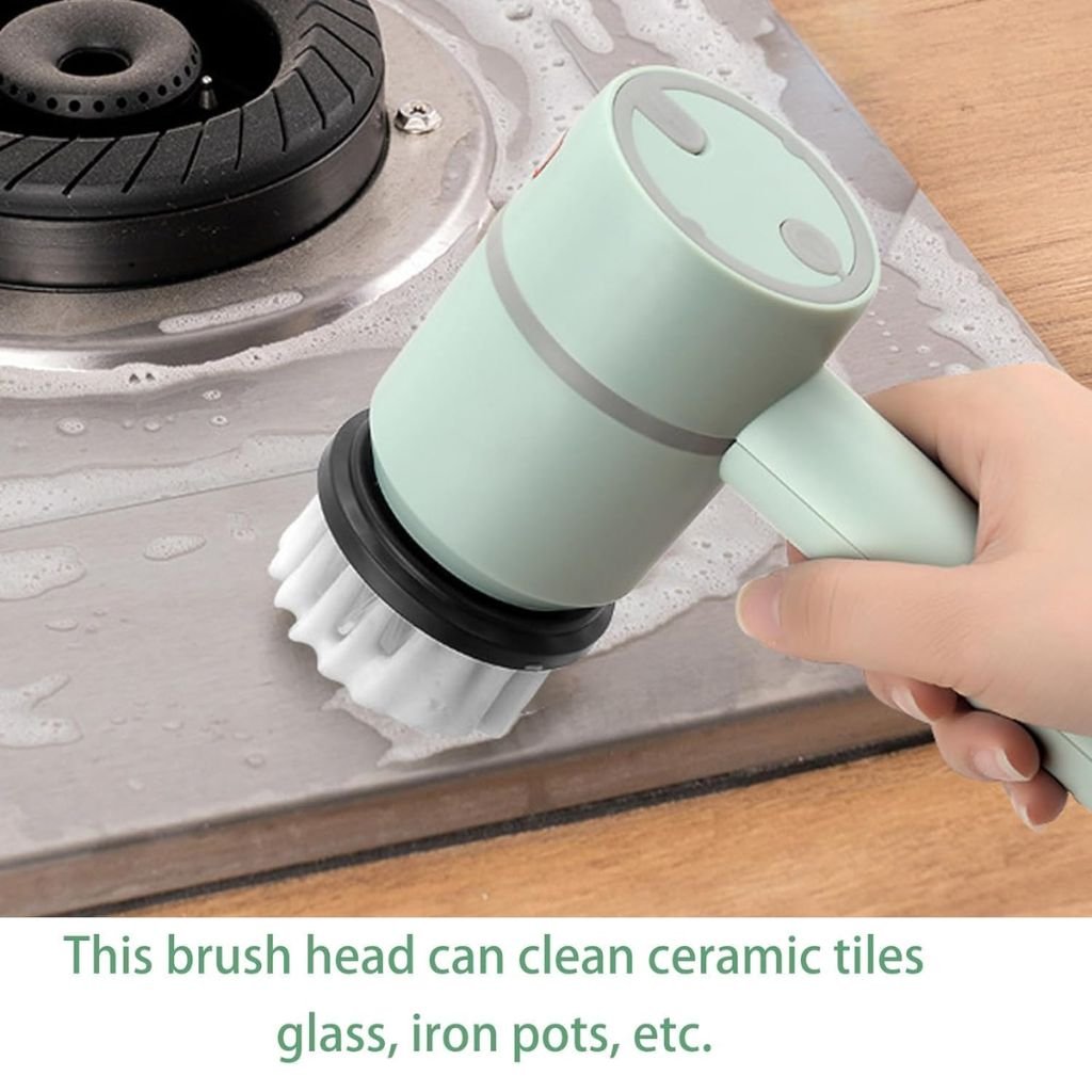 Brosse Électrique de Nettoyage MMUNNA Dishbuddy – Rotation 360°, Sans Fil, Polyvalente image 0