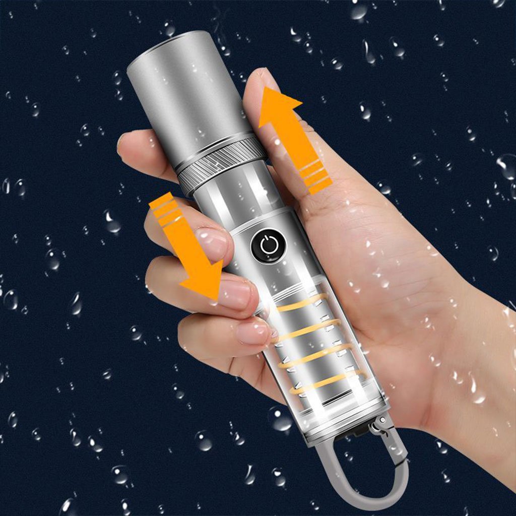 Lampe Torche Zoomable 800 Lumens avec Mode SOS et Abat-Jour Tente image 3